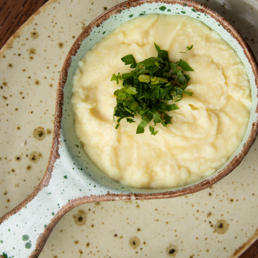 Картопляне пюре з сулугуні